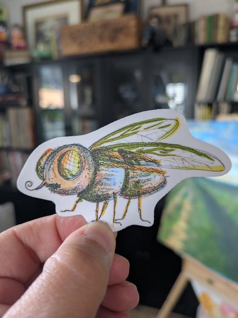 Just a little Fly- Stickerdoodle Fly Vinyl Sticker